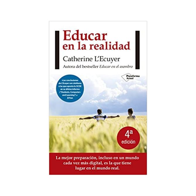 Foto del libro sobre educación para padres de título Educar en la realidad