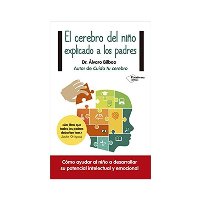 Foto del libro sobre educación para padres de título El cerebro del niño explicado a los padres