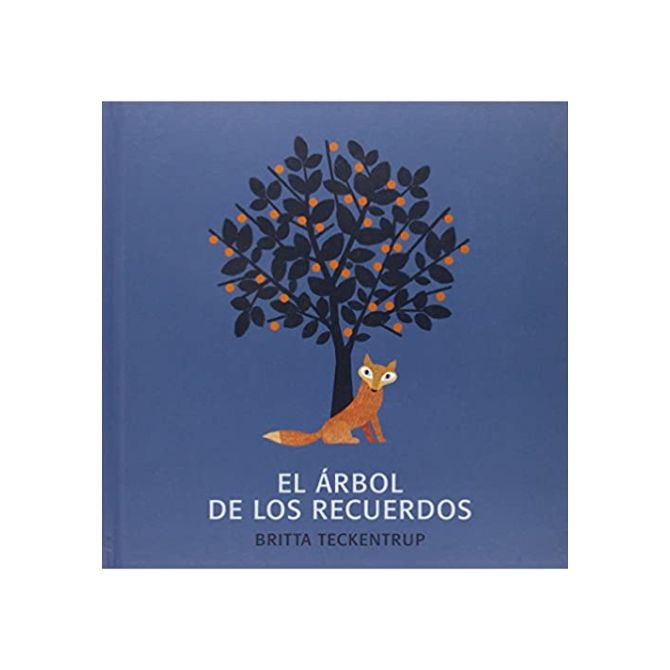 Foto del libro sobre la muerte para niños con título El árbol de los recuerdos