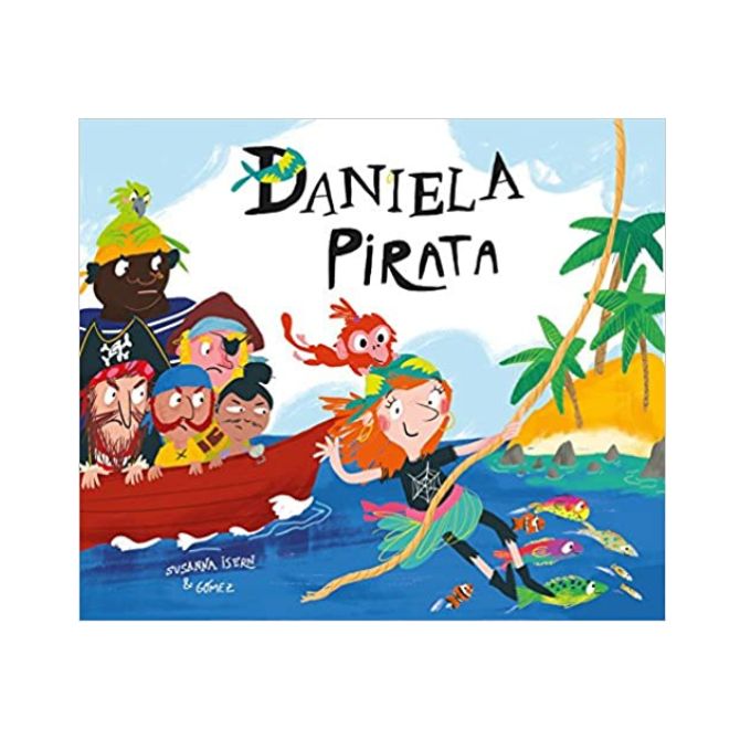 Foto del libro para niños a partir de 3 años con título Daniela Pirata