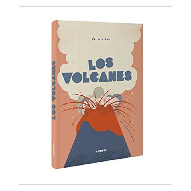 Foto del libro sobre geología para niños de título Los volcanes
