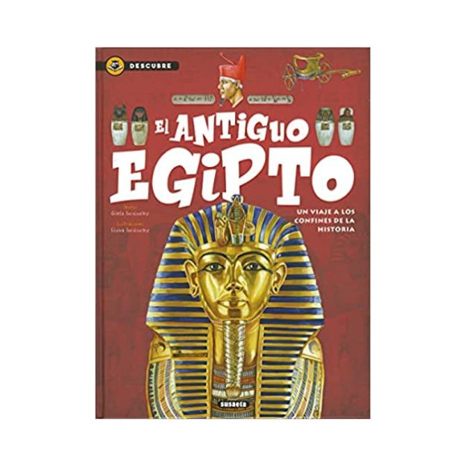Foto del libro sobre el antiguo Egipto para niños con título El Antiguo Egipto