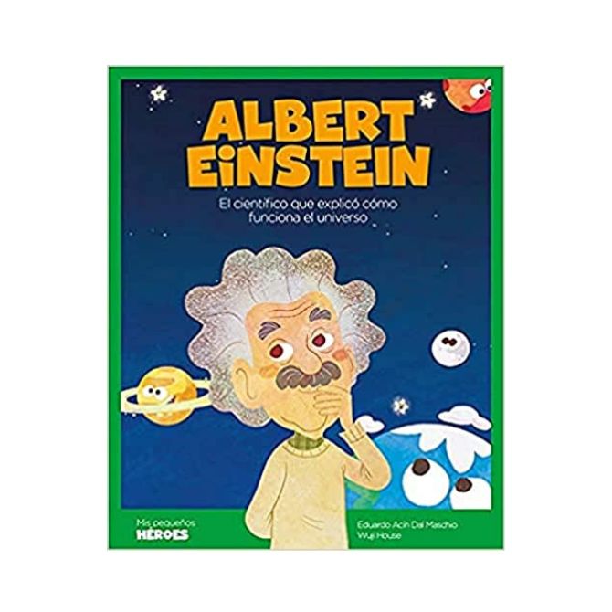 Foto de libro sobre Biografías para niños con título Albert Einstein