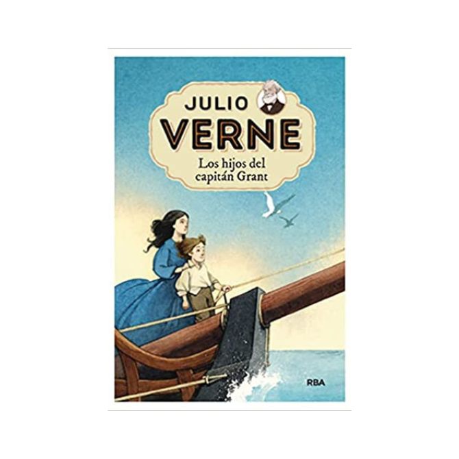 Foto del libro de Julio Verne adaptado para niños con título Los hijos del capitán Grant
