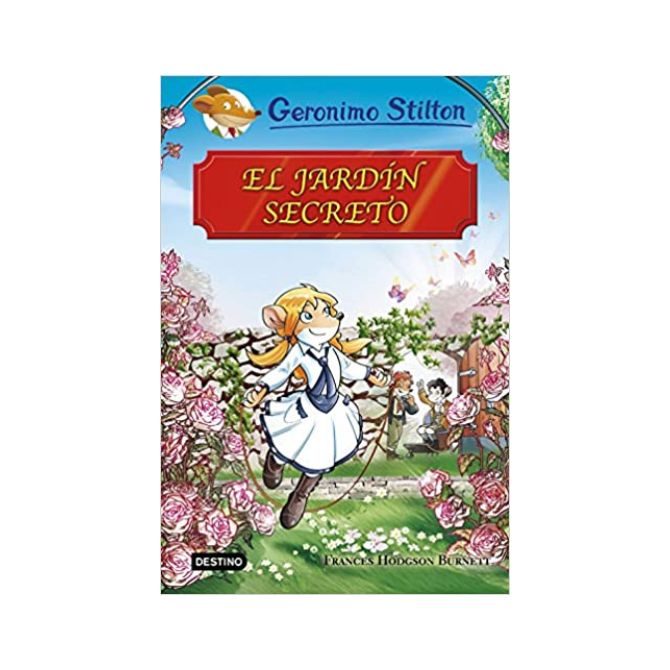 Foto del clásico adaptado para niños con título El jardin secreto