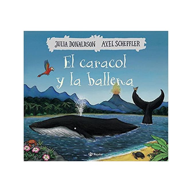 Foto del libro de Julia Donaldson para niños de título El caracol y la ballena