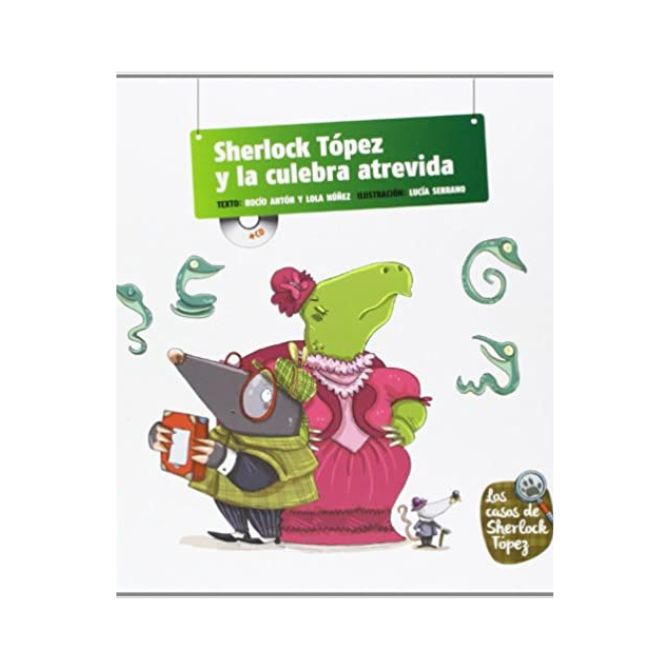 Foto del libro para niños con título Sherlock Tópez