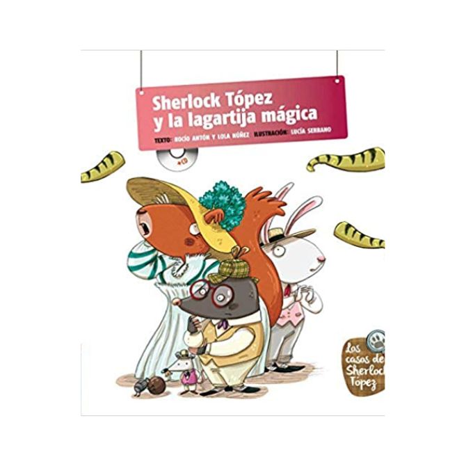 Foto del libro para niños con título Sherlock Tópez