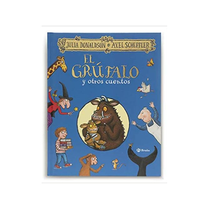 Foto del libro de Julia Donaldson para niños de título El grúfalo y otros cuentos