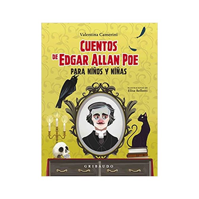 Foto del libro clásico Cuentos de Edgar Allan Poe para niños y niñas